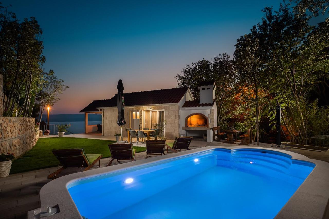 Villa Leoma With Heated Pool Marusici  Exterior foto